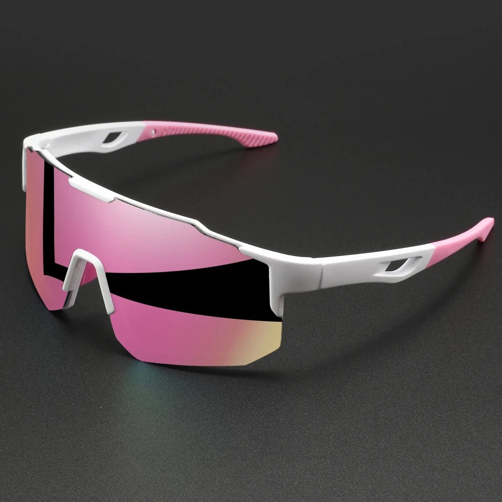 Colorful Wraparound Sports Sunglasses