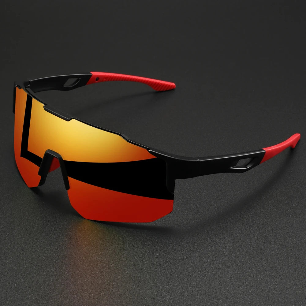 Colorful Wraparound Sports Sunglasses